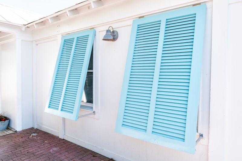 Repaired Shutters - Front View